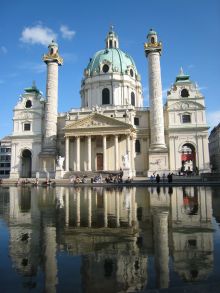 Церковь Karlskirche в Вене (Вена)