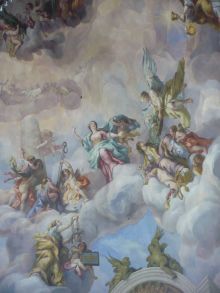 Фрески в церкви Карлскирхе (Вена)