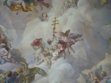 Фрески в церкви Карлскирхе (Вена)