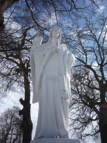 Статуя святого в Башуках (Тернополь и область)