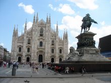 Милан. Дуомо - один из четырех крупнейших соборов в мире