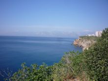 Скалистое побережье Анталии (Турция)