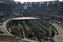 Колизей. Вид изнутри (Рим)