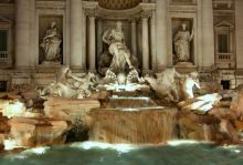 Фонтан Треви в Риме (Рим)