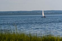 Озеро Плещеево в Переславль-Залесском (Золотое Кольцо России)