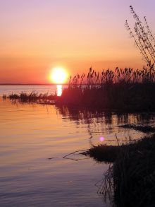 Переславль-Залесский. Закат на Плещеевом озере (Золотое Кольцо России)