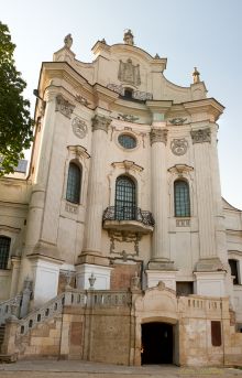 Костел монастыря-крепости в Бердичеве (Каменец-Подольский)