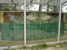 Скамья Врубеля в Архангельском (задняя часть) (Москва и Подмосковье)