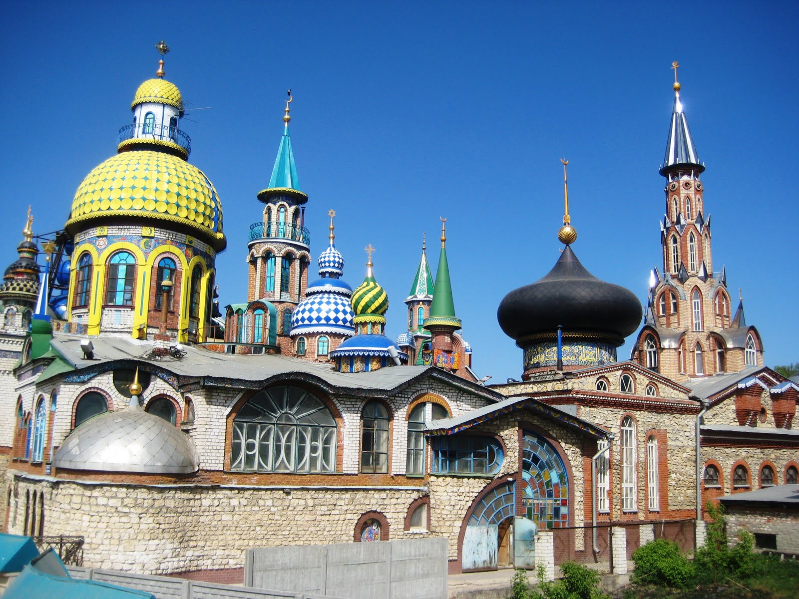 Фото достопримечательностей Татарстана: Строящийся Вселенский храм Ильдара Ханова