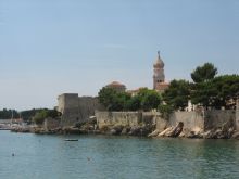 Хорватия. Крепость на острове Крк