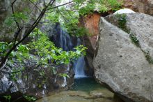 Один из водопадов в Пакленице (Хорватия)