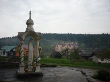 Курорт Сходница. Статуя Святой Девы (Карпаты и Закарпатье)