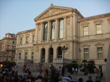 Дворец Юстиции в Ницце (Города французской Ривьеры)