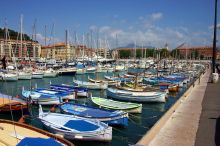 Причал яхт и лодок (Города французской Ривьеры)