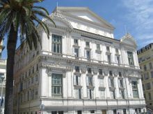 Оперный театр в Ницце (Города французской Ривьеры)