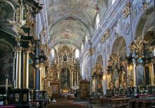 В Лежайске посетили базилику благовещения пресвятой Девы Марии (Польша)