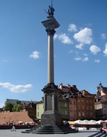 Колонна Сигизмунда III, 1644 г. (Польша)