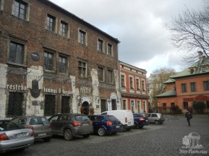 Здания и улочки в Казимерже (Польша)