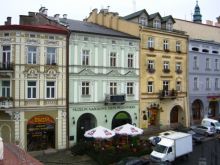 Пшемысль. Старинные дома на площади Рынок (Польша)