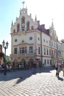 Жешув. Ратуша на главной площади (Польша)