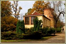 Ланьцут. Романтический павильон в парке. (Польша)