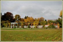 Виды парка в Ланьцуте (Польша)