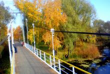 Миргород. Мостик в березовую рощу (Полтава и область)