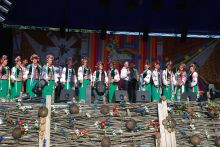 Выступление народных артистов на Сорочинской ярмарке (Полтава и область)