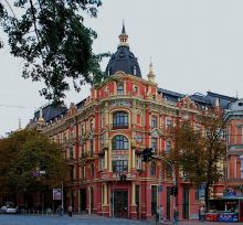 Доходный дом Сироткина. На пересечении улиц Владимирской и Прорезной (Киев и область)