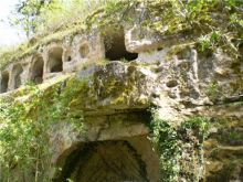 Ески-Кермен. Пещерные помещения (Крым)