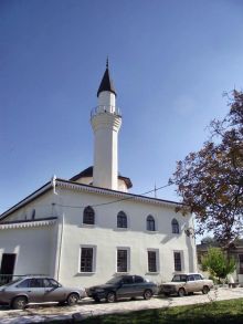 Старейшее здание Симферополя мечеть Кебир-Джами (Крым)