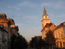 Берегово в закатных лучах