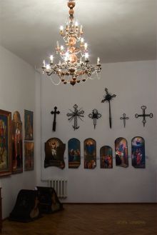 Музейные экспонаты внутри Збаражского замка (Тернополь и область)