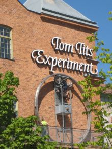 Парк экспериментов и аттракционов Tom Tits Experiment. Обратите внимание на человека на велосипеде :) (Страны Скандинавии)