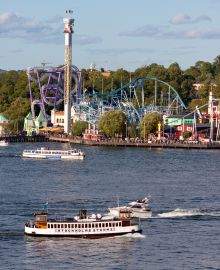 Парк развлечений Грёна Лунд в Стокгольме (Страны Скандинавии)
