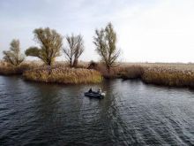 Десятки километров тростниковых зарослей и неисчислимое количество явных и скрытых проток.  (Другие)
