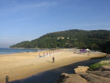 Пхукет. Пляж Карон. Привлекает любителей виндсерфинга