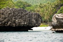 Вид с моря на берег (Тайланд)