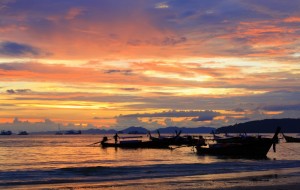 Закат в Краби