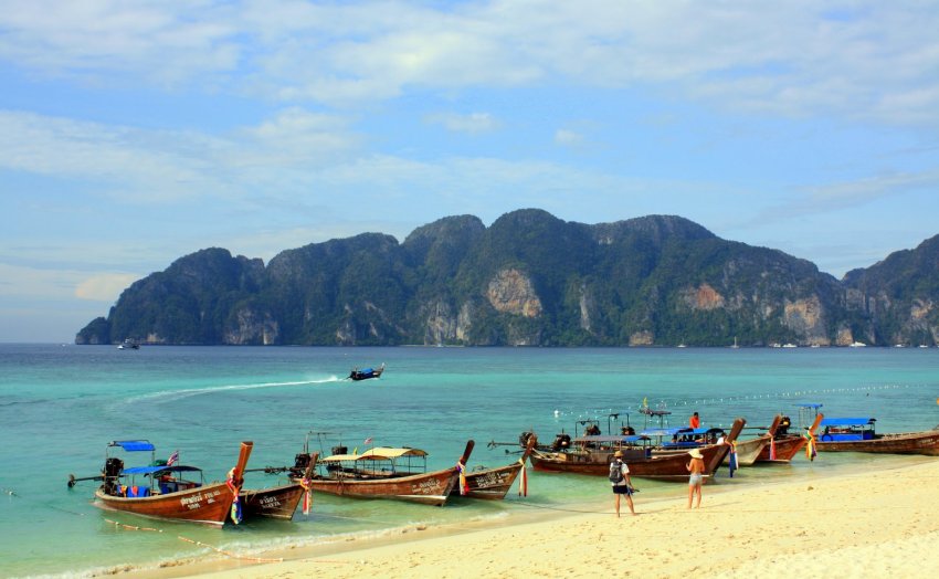 Фото достопримечательностей Таиланда: Пляжная зона Краби