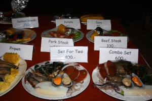 Морские деликатесы на Самете