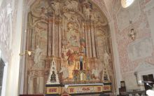 Главный алтарь в церкви Св. Екатерины (Хорватия)