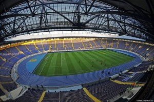 Харьковский стадион "Металлист". Здесь будут проходить 3 матча группового этапа ЕВРО-2012 (Харьков и область)