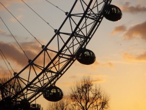 Фрагмент колеса "London eye" (Лондон)