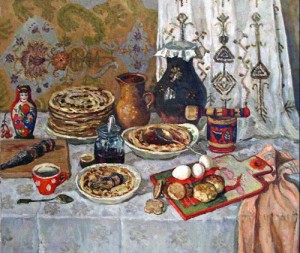 Масленица всегда была сытной и богатой на яства. Ведь впереди строгий 40-дневный пост (Другие)