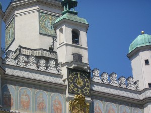 Куранты на старой ратуше (Польша)