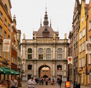 Золотые ворота на Длинном Рынке (Польша)