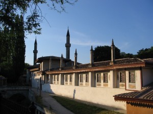 Панорама Бахчисарайского дворца