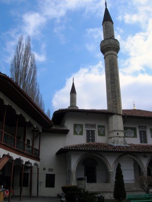 Бахчисарайский дворец. Большая ханская мечеть (Крым)