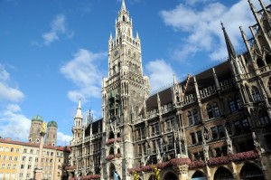 Новая ратуша на Мариенплатц